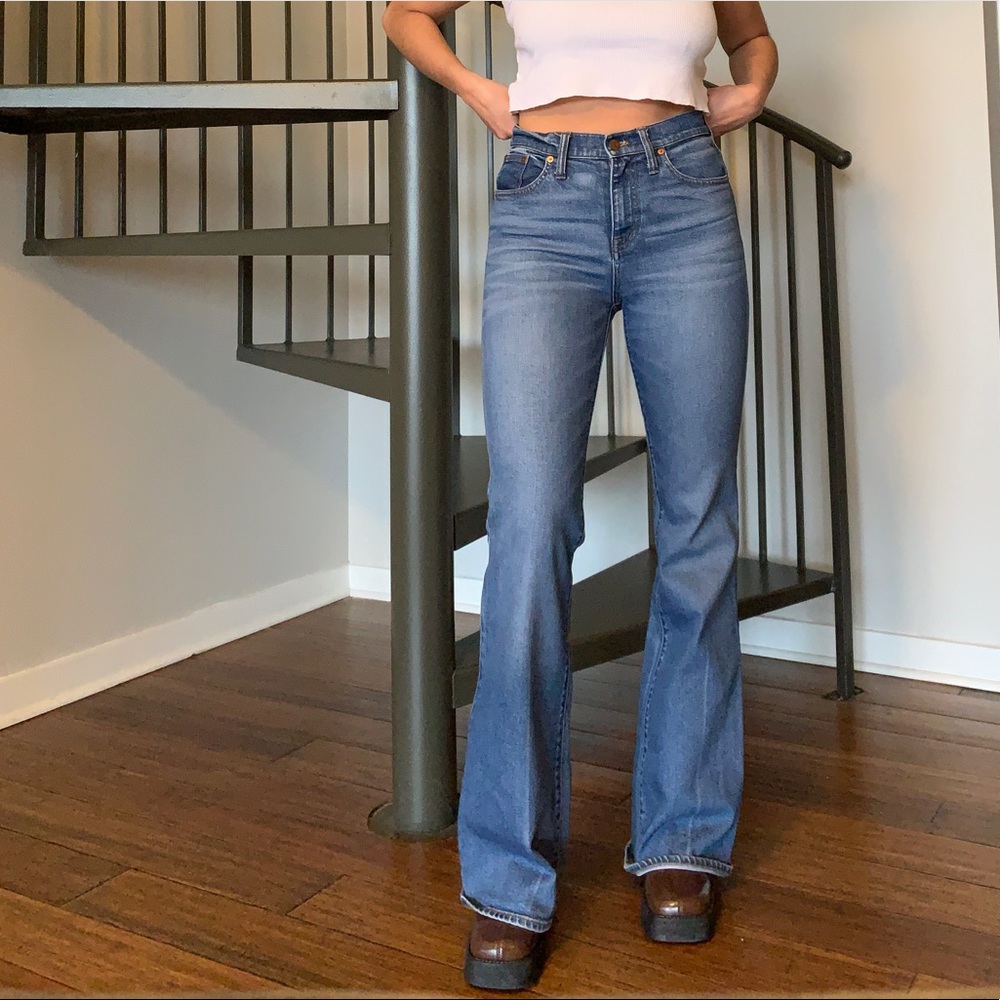 Madewell flare jeans